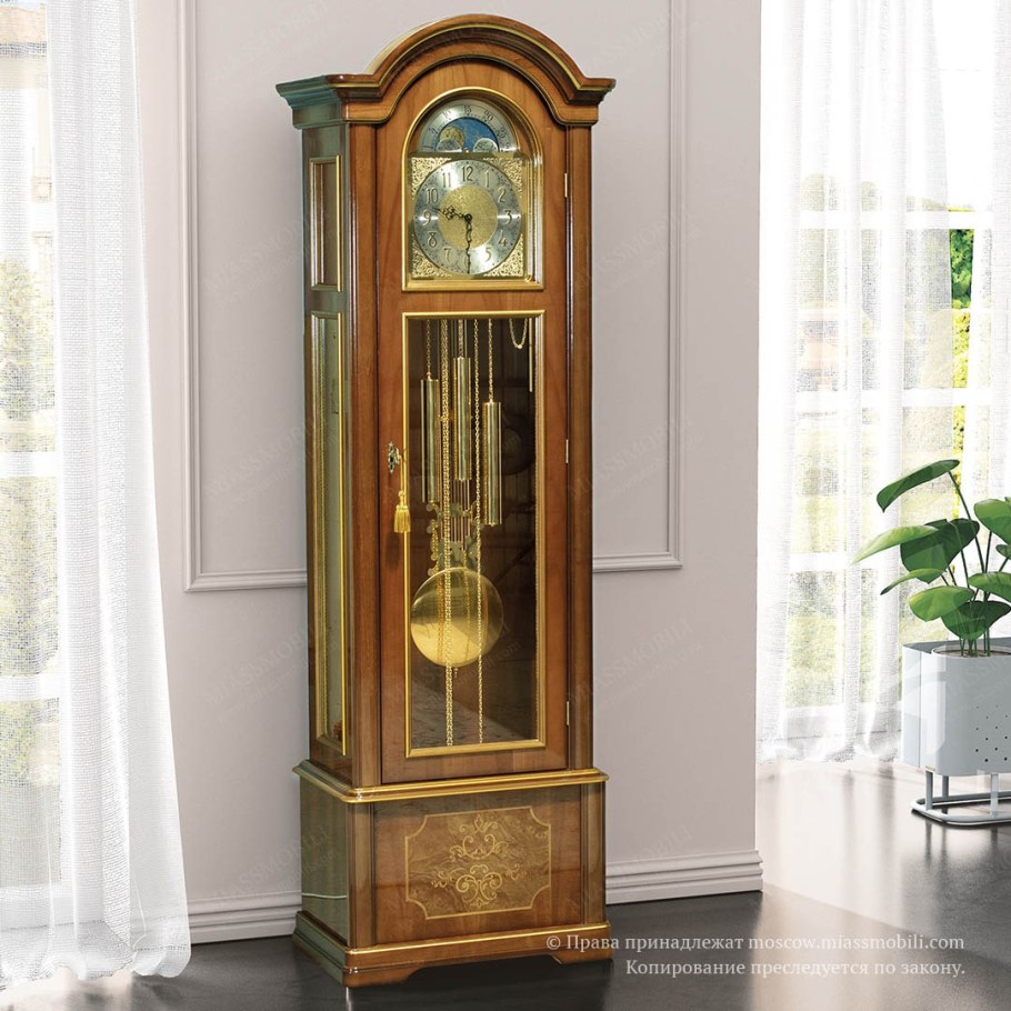 Часы напольные Корея Оникс