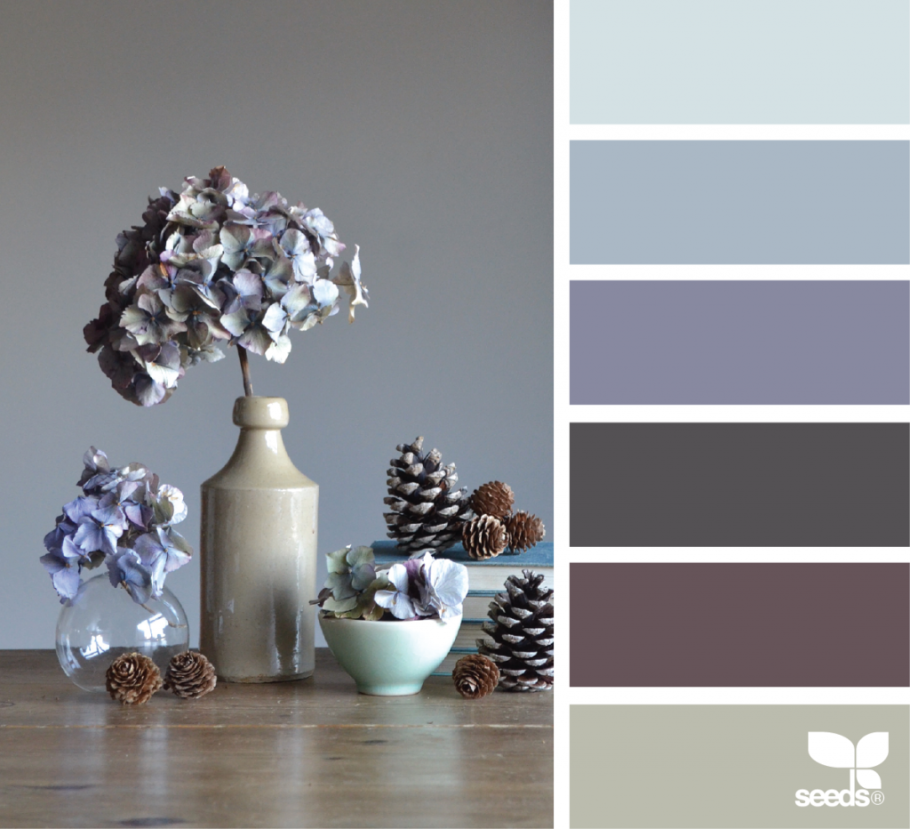 Серый палитра сочетание