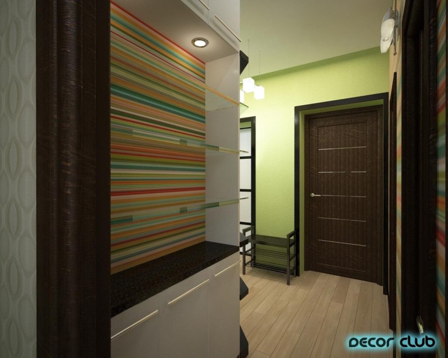 Зеленая прихожая