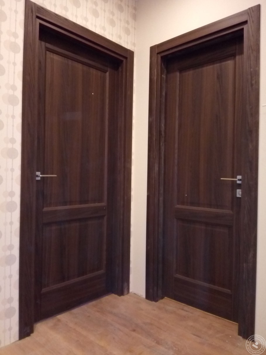 Дверь с добором и наличником