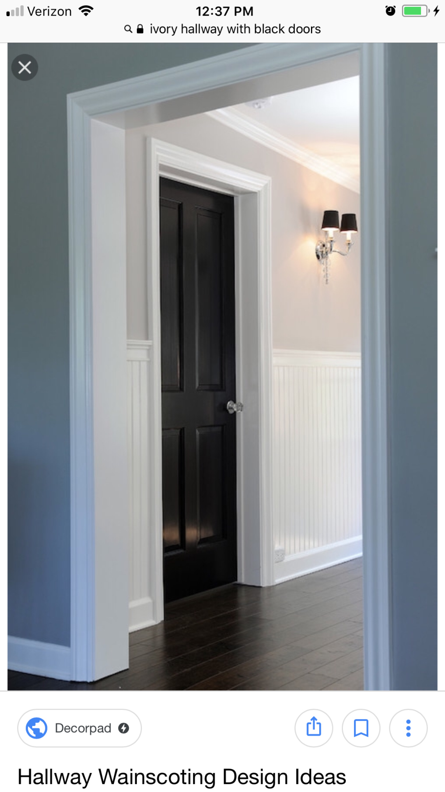 Белые двери в интерьере