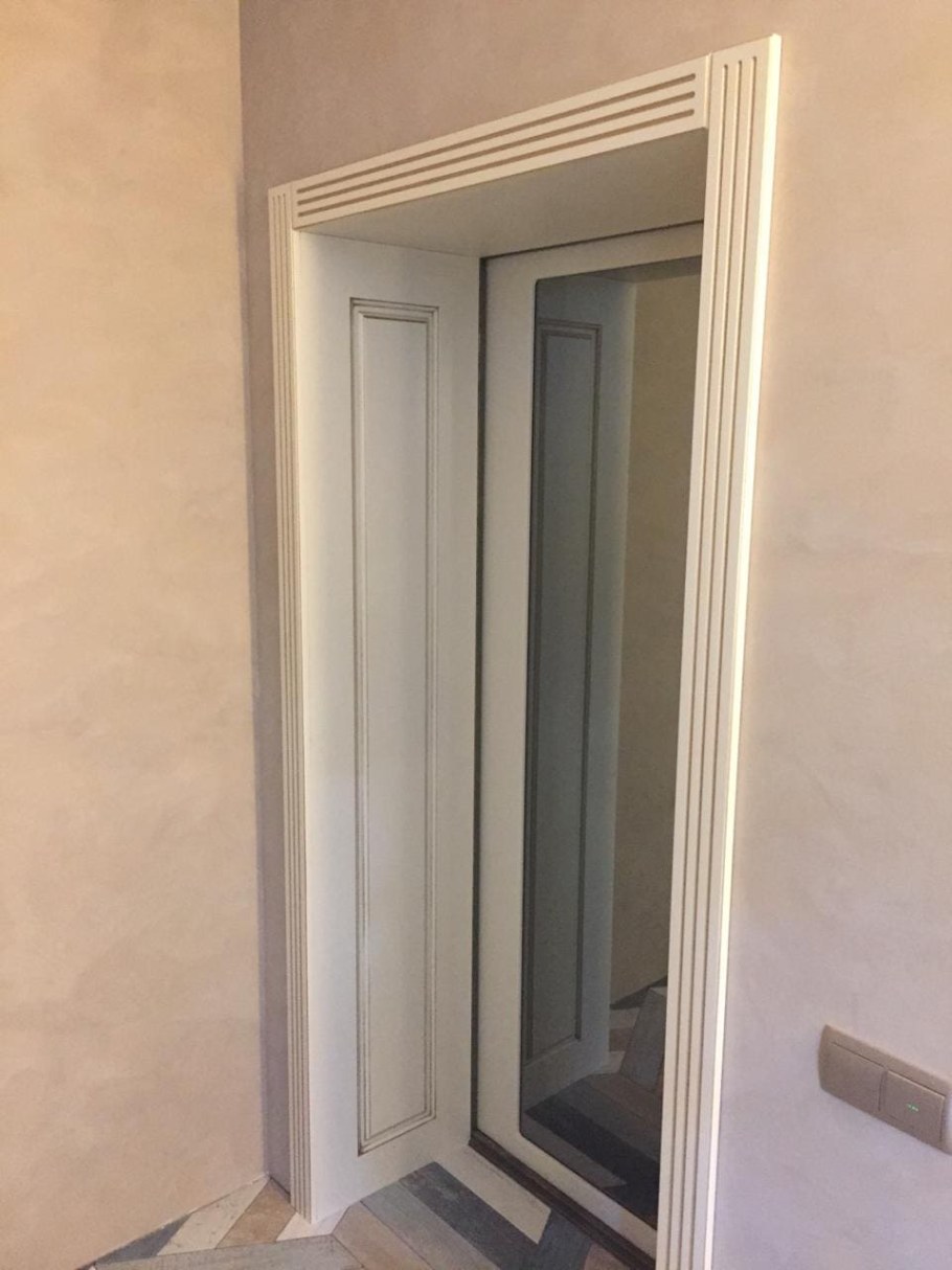 Добор estet 600мм на входную дверь