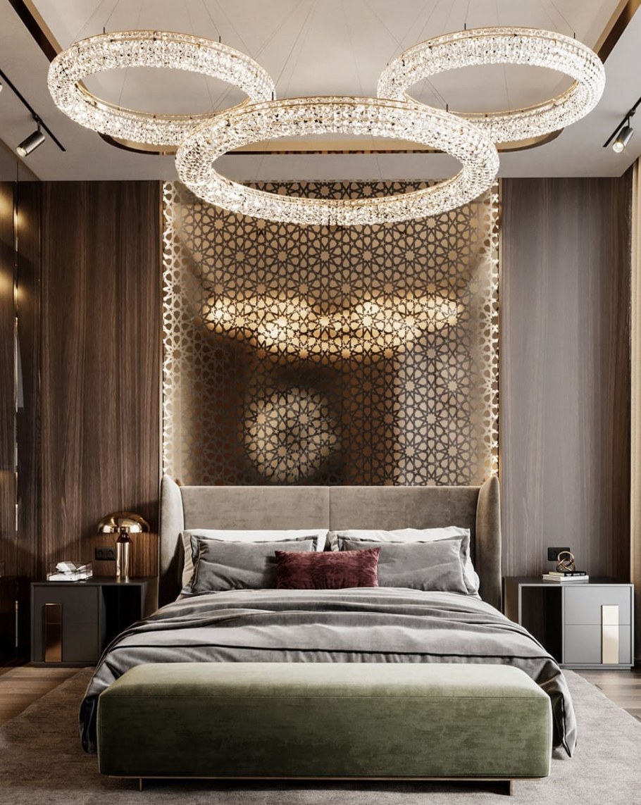 Люстра в спальню