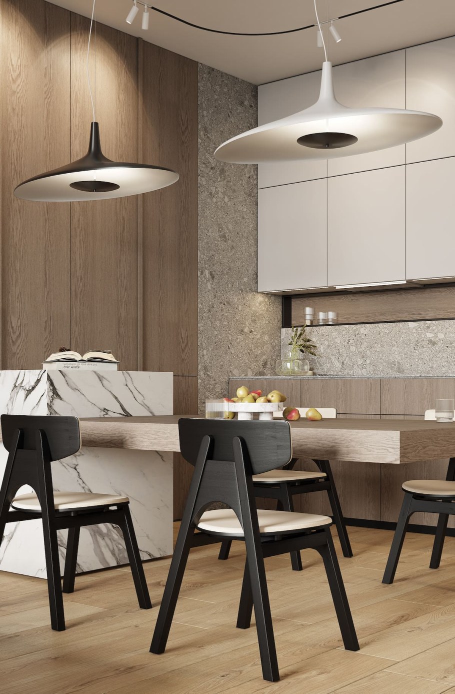 Стильные люстры для кухни