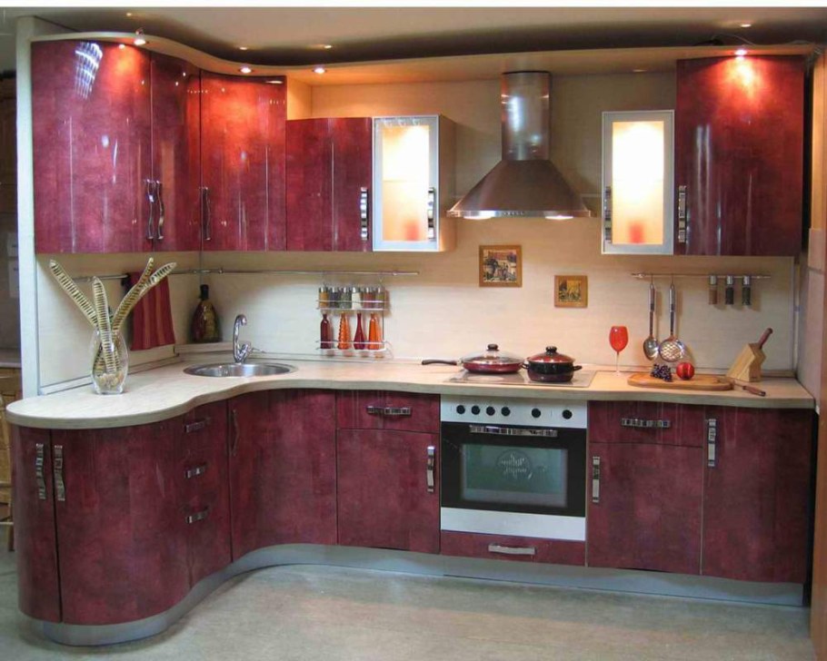 Пластиковые фасады для кухни