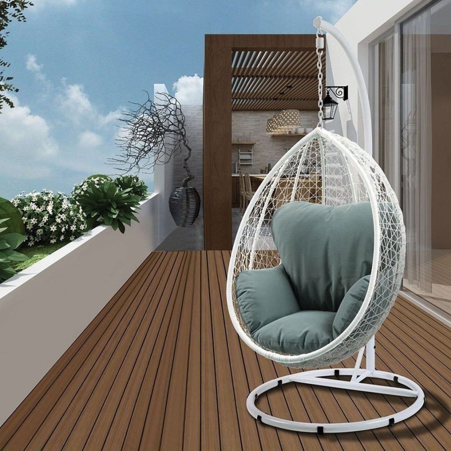 Подвесная качеля на балкон