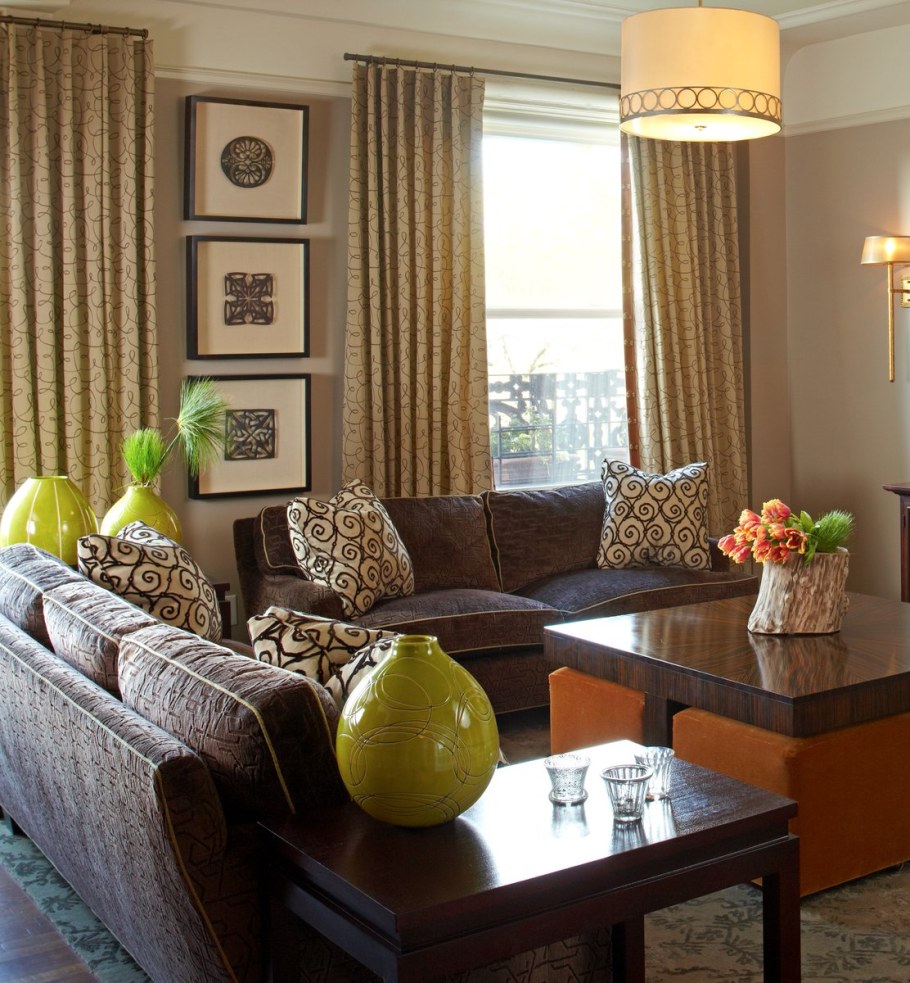 Цветовые сочетания в интерьере гостиной