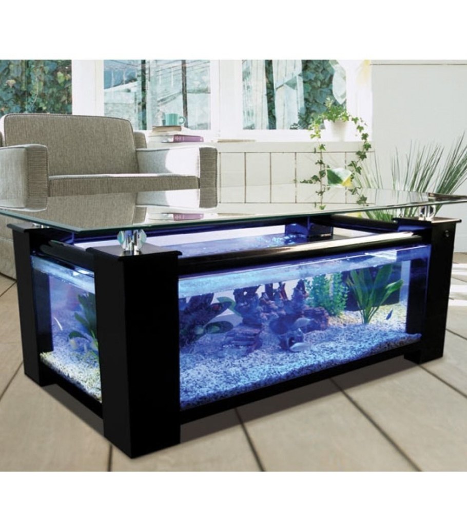 Журнальный столик под аквариум