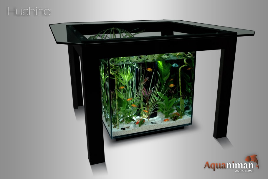 Аквариум журнальный столик