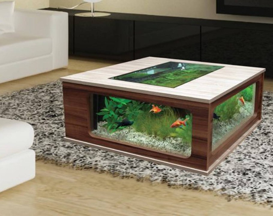 Aquatable 130 от Aquatlantis – функциональный аквариум-стол
