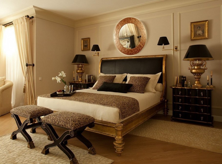 Спальня в американском стиле