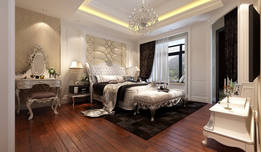 Шикарная спальня