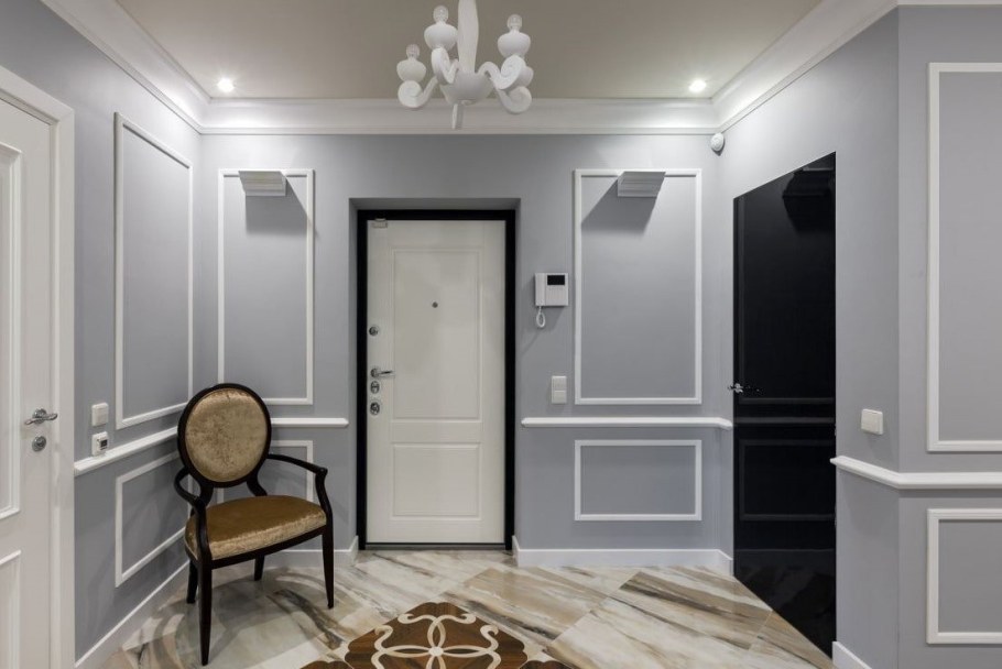 Молдинги для стен в интерьере