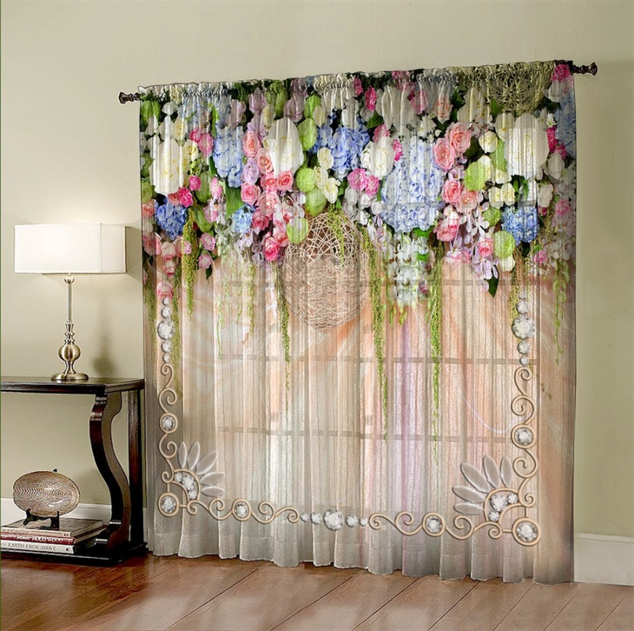 Фототюль Злата Корунка шифон