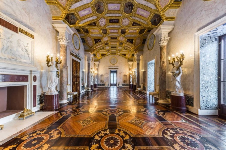 Екатерининский дворец в Санкт-Петербурге Агатовая комната