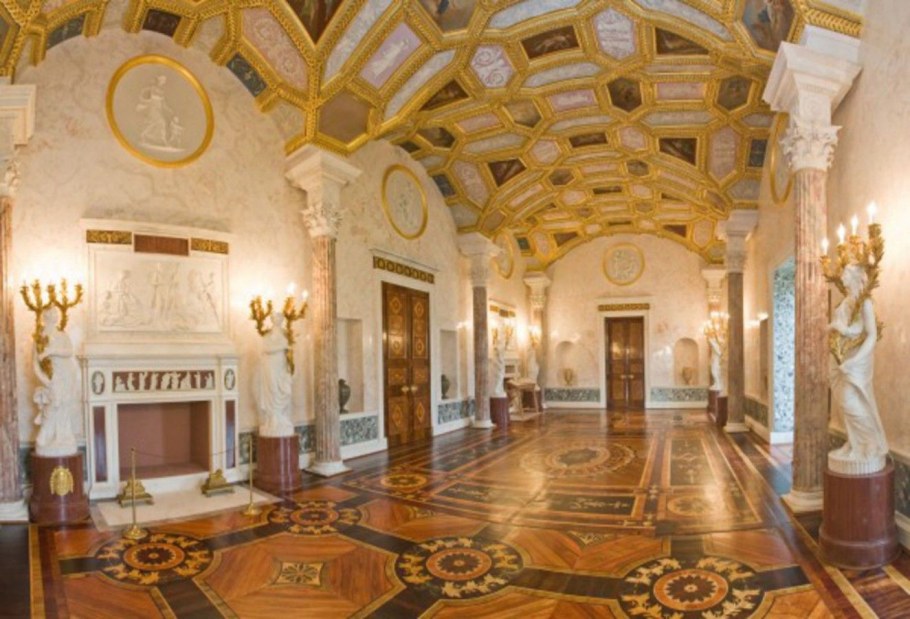 Чарльз Камерон агатовые комнаты в Царском селе