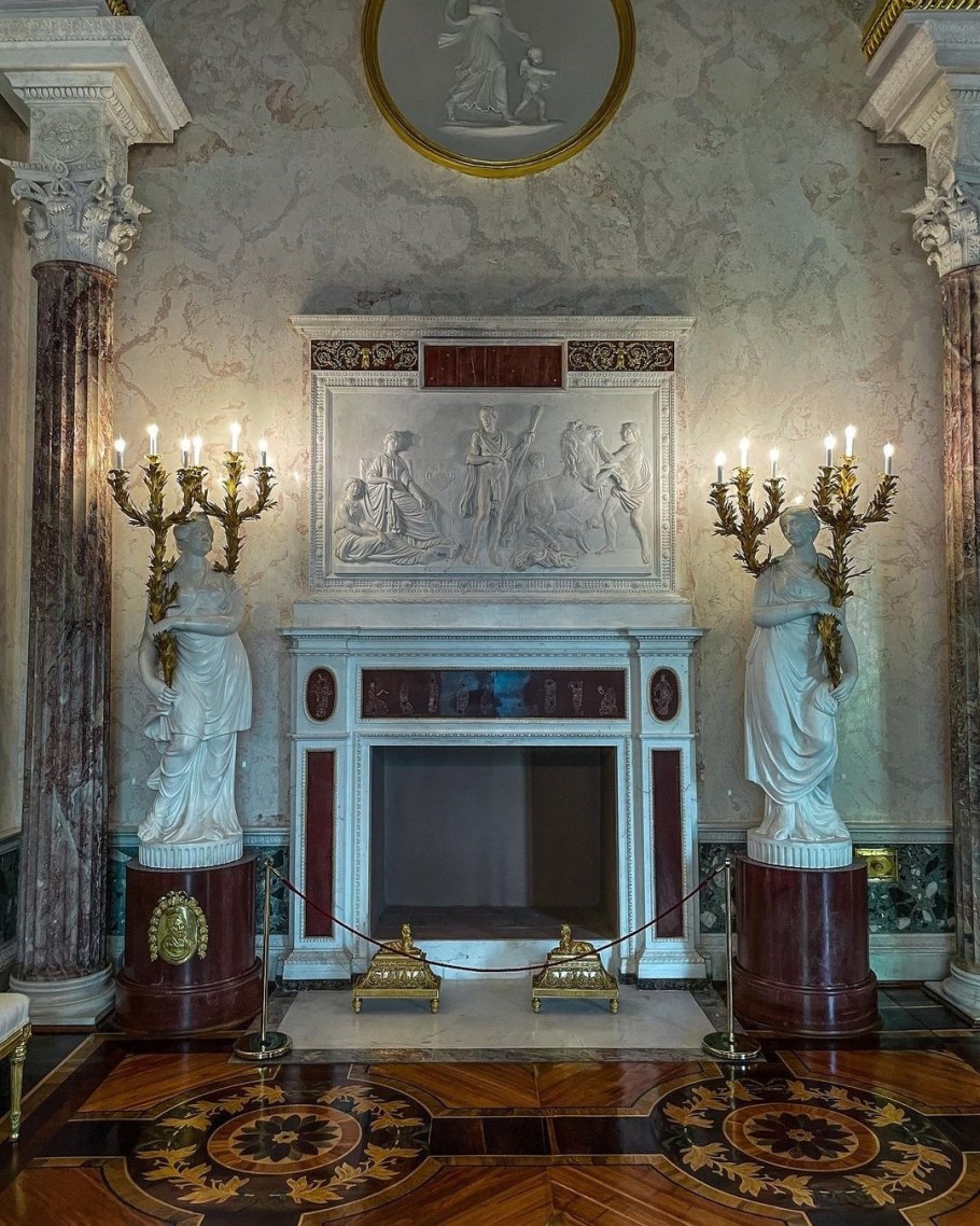 Чарльз Камерон агатовые комнаты в Царском селе