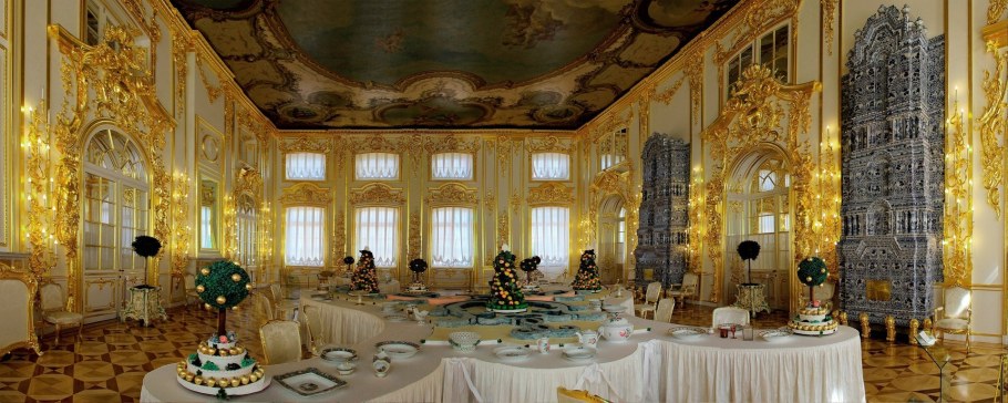 Кавалерская комната Екатерининский дворец