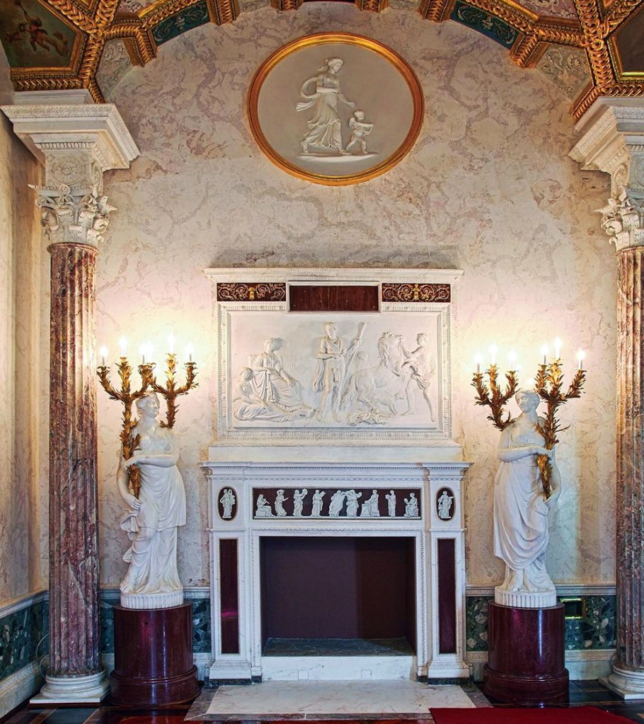 Чарльз Камерон агатовые комнаты в Царском селе