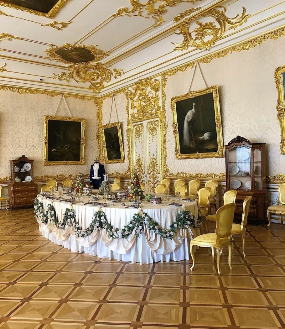 Янтарная комната в Екатерининском Дворце