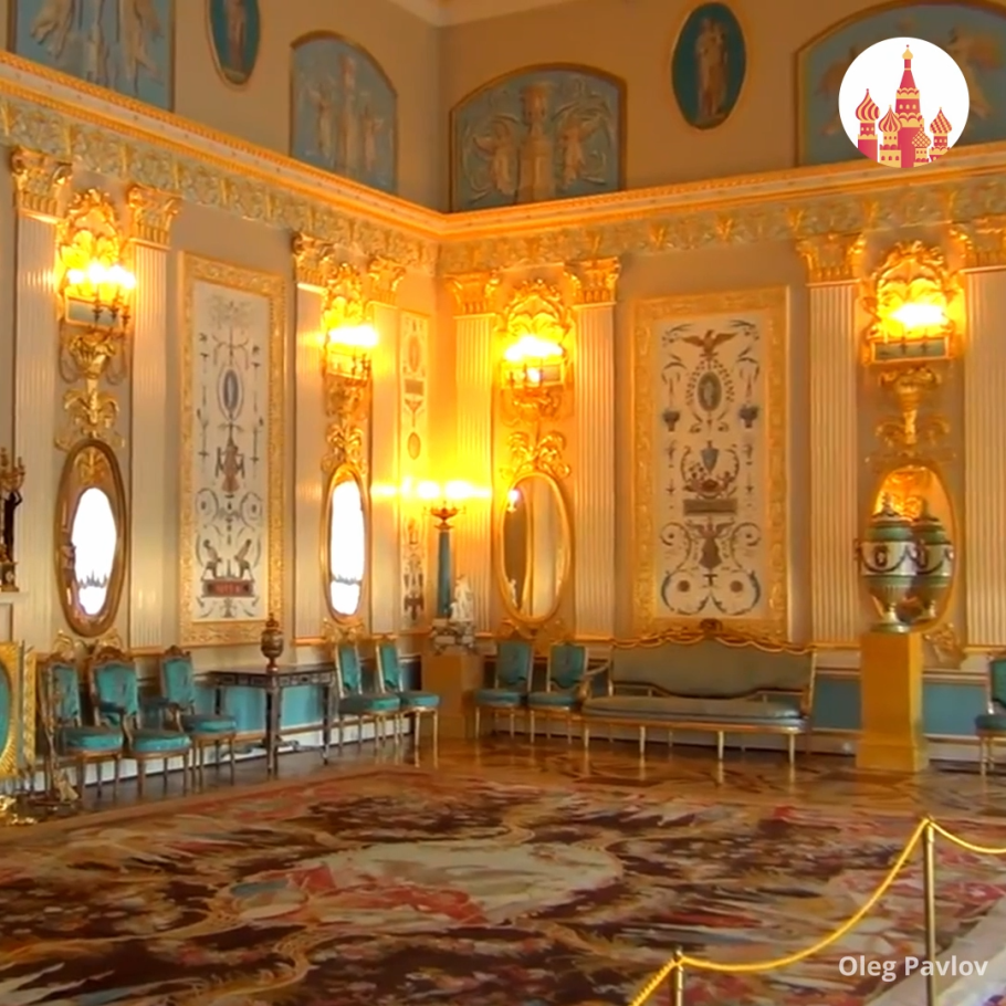 Камерон интерьеры Екатерининского дворца