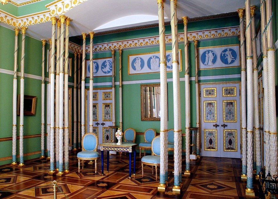 Опочивальня Екатерининского дворца в Царском селе