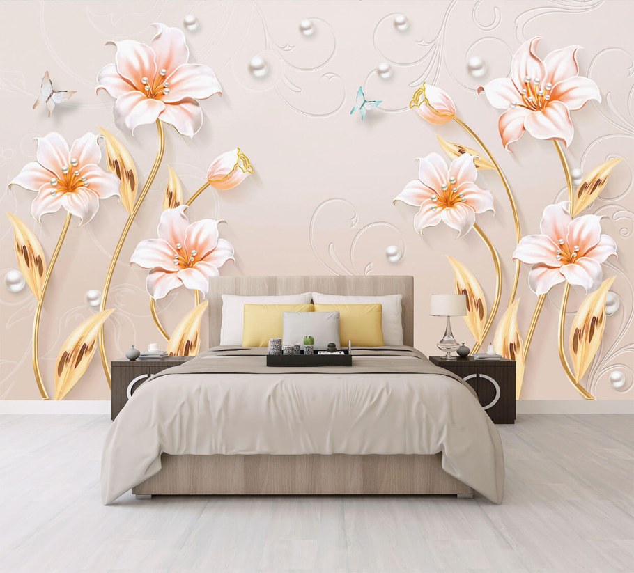 Фотообои 3d в интерьере