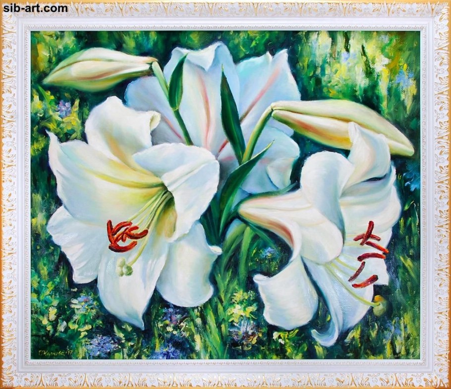 Grace Kim лилии