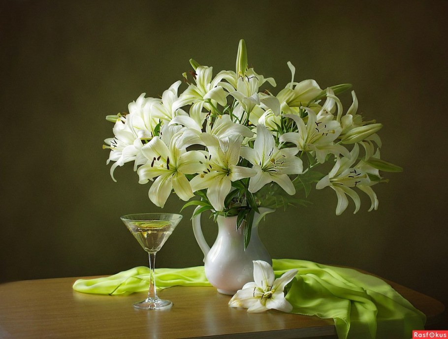 Букет лилий