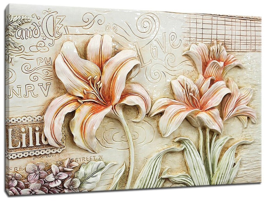 Лепные цветы