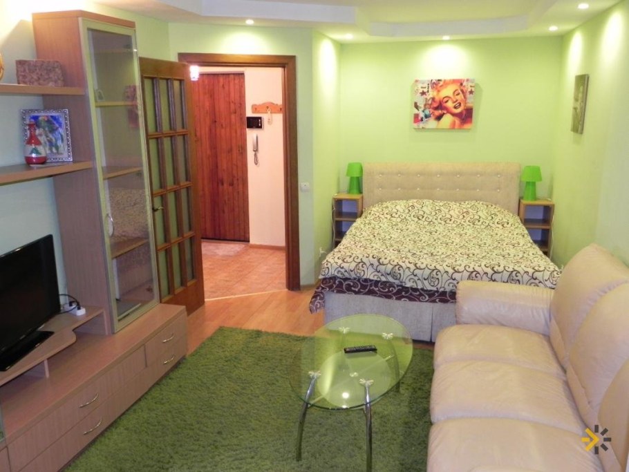 Комната с нишей в однокомнатной квартире