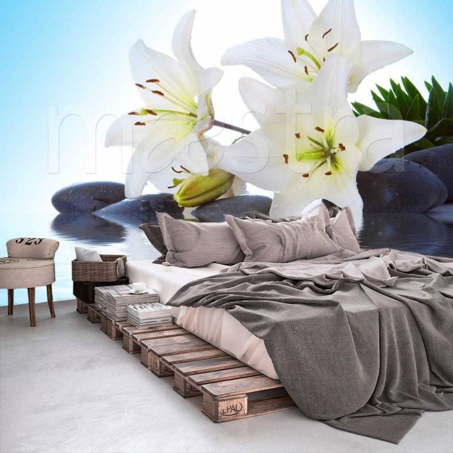 Фотообои лилии на стену