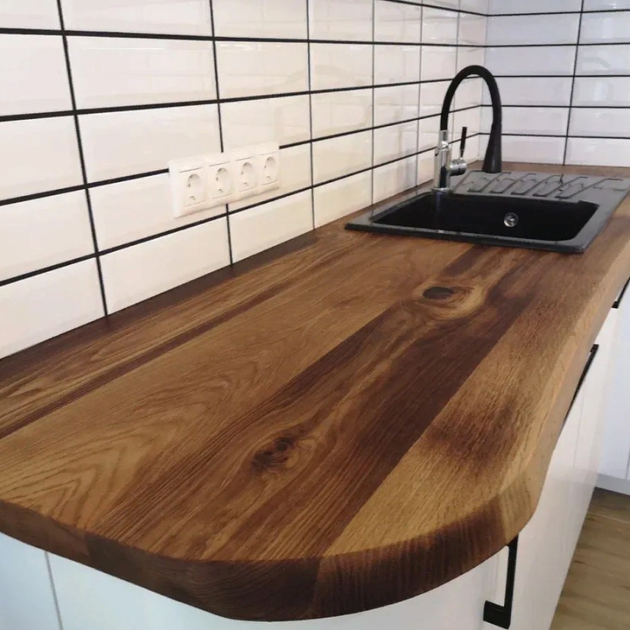 Столешница под дерево для кухни