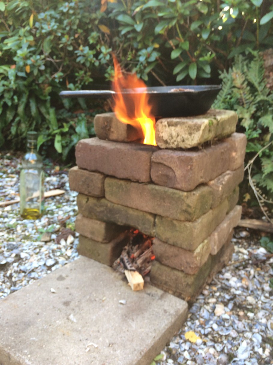 Уличная печь