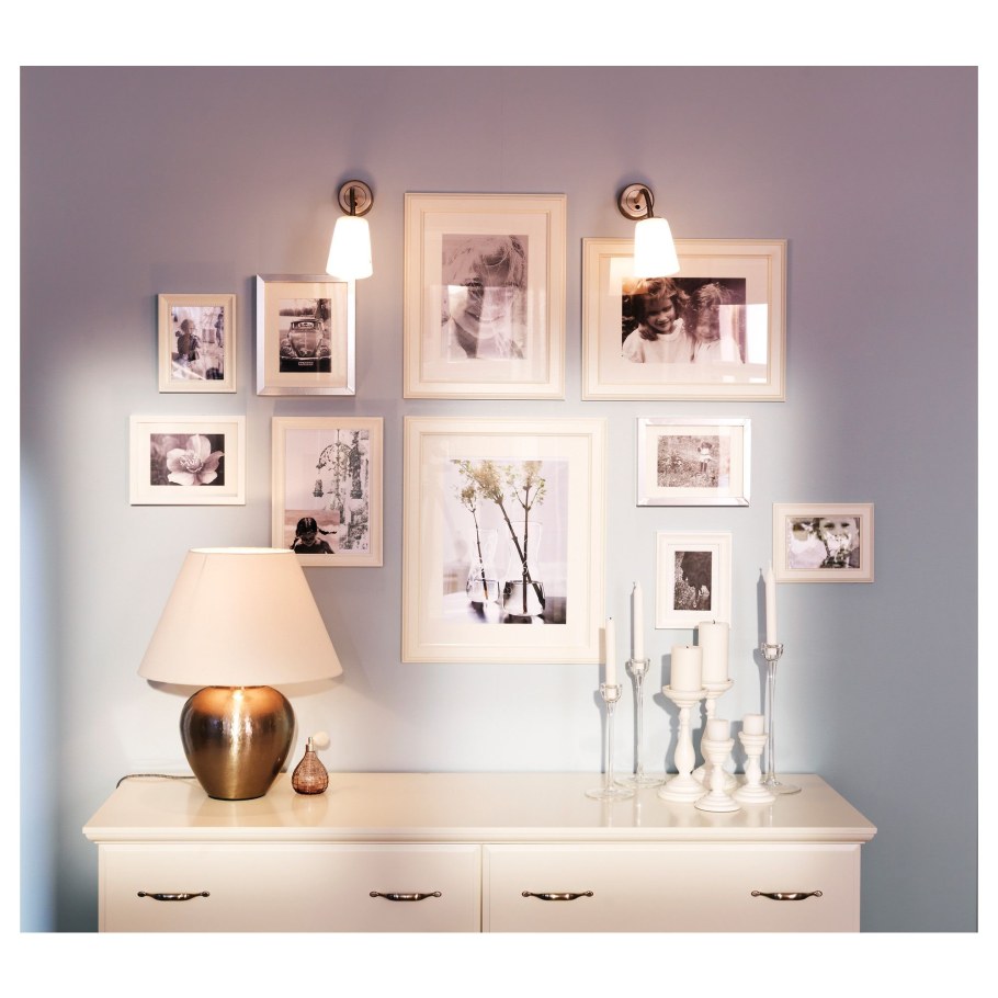 Икеа ВИРСЕРУМ рама белая