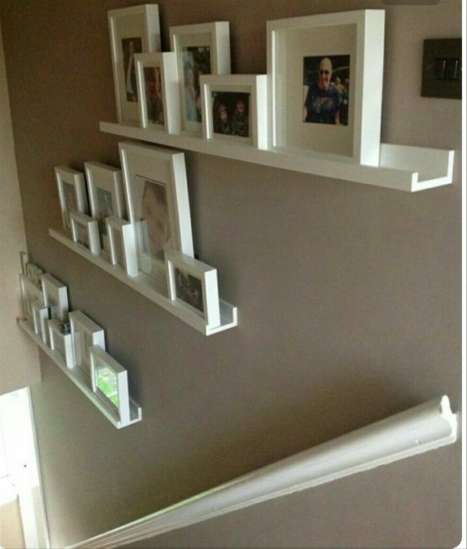 Полки икеа МОССЛЭНДА навесные