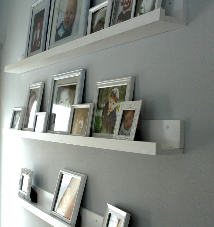 Икеа полка МОССЛЭНДА белая