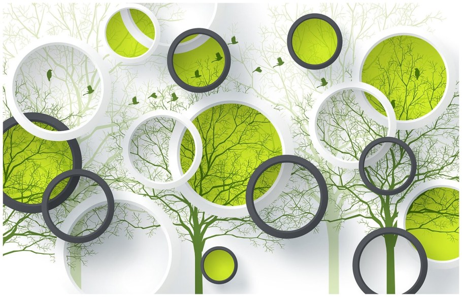 Дизайнерские фотообои для стен