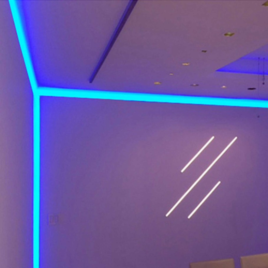 Неоновая подсветка для комнаты