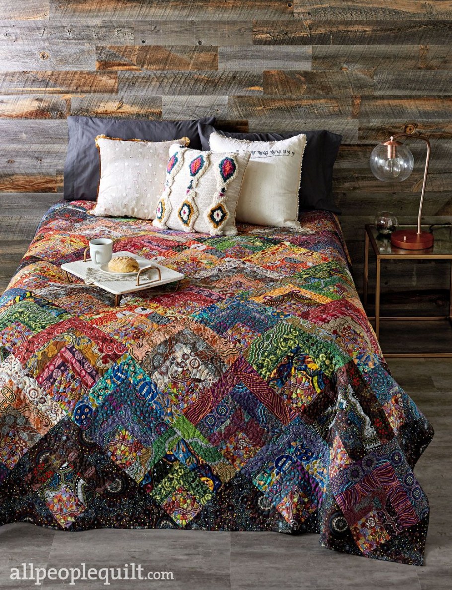 Клив Джонсон «лоскутное одеяло»