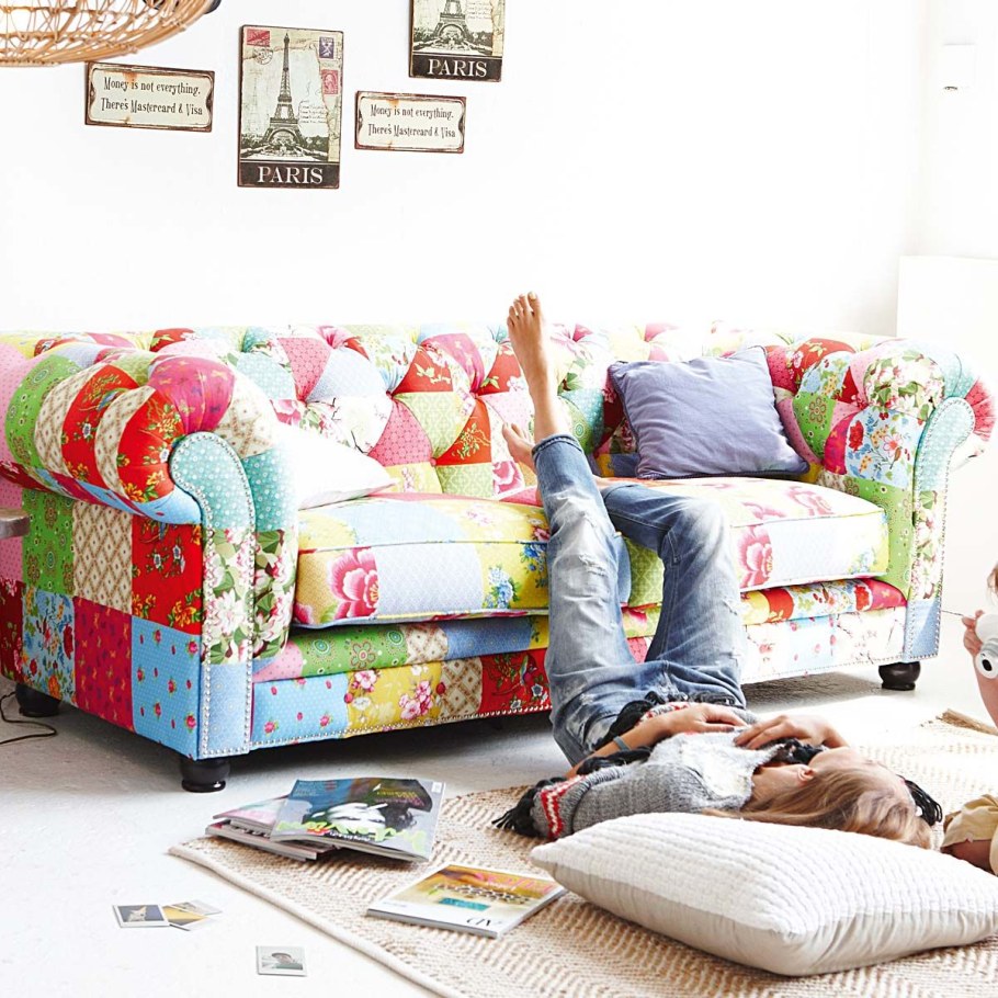 Пэчворк в интерьере