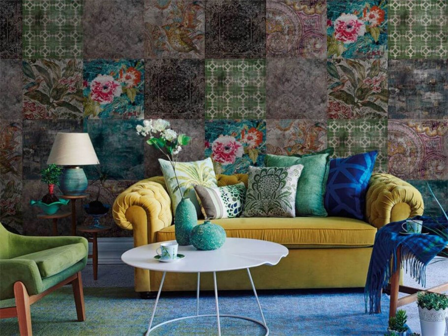 Стиль пэчворк в интерьере