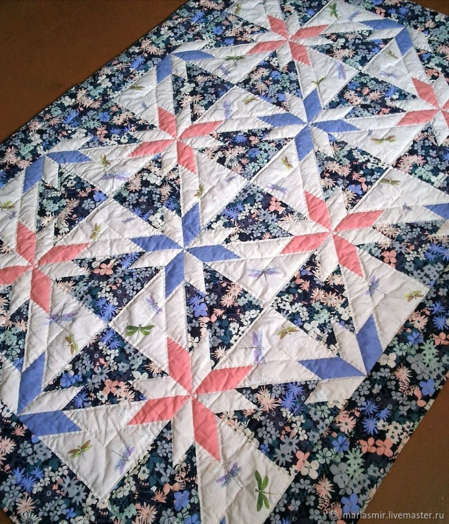 Пошив лоскутного одеяла