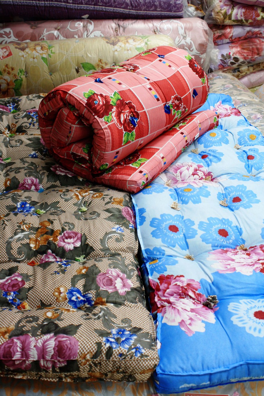 Матрас ватный тик