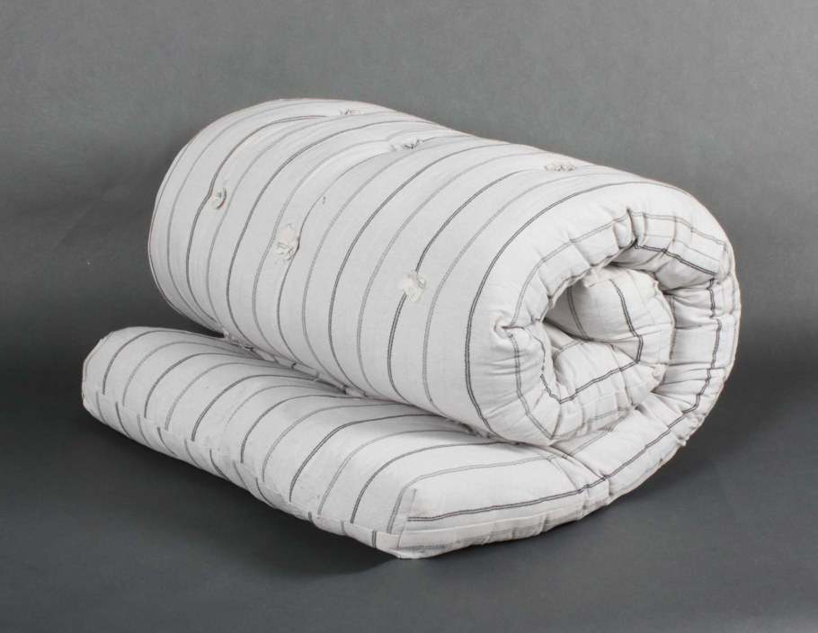 Матрас ватный 70х190 ткань тик