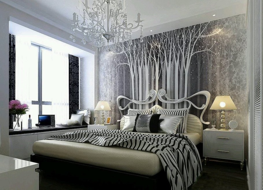 Спальня в стиле арт деко