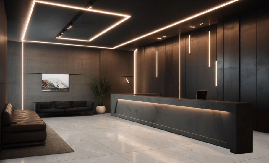 Светодиодная лента в интерьере