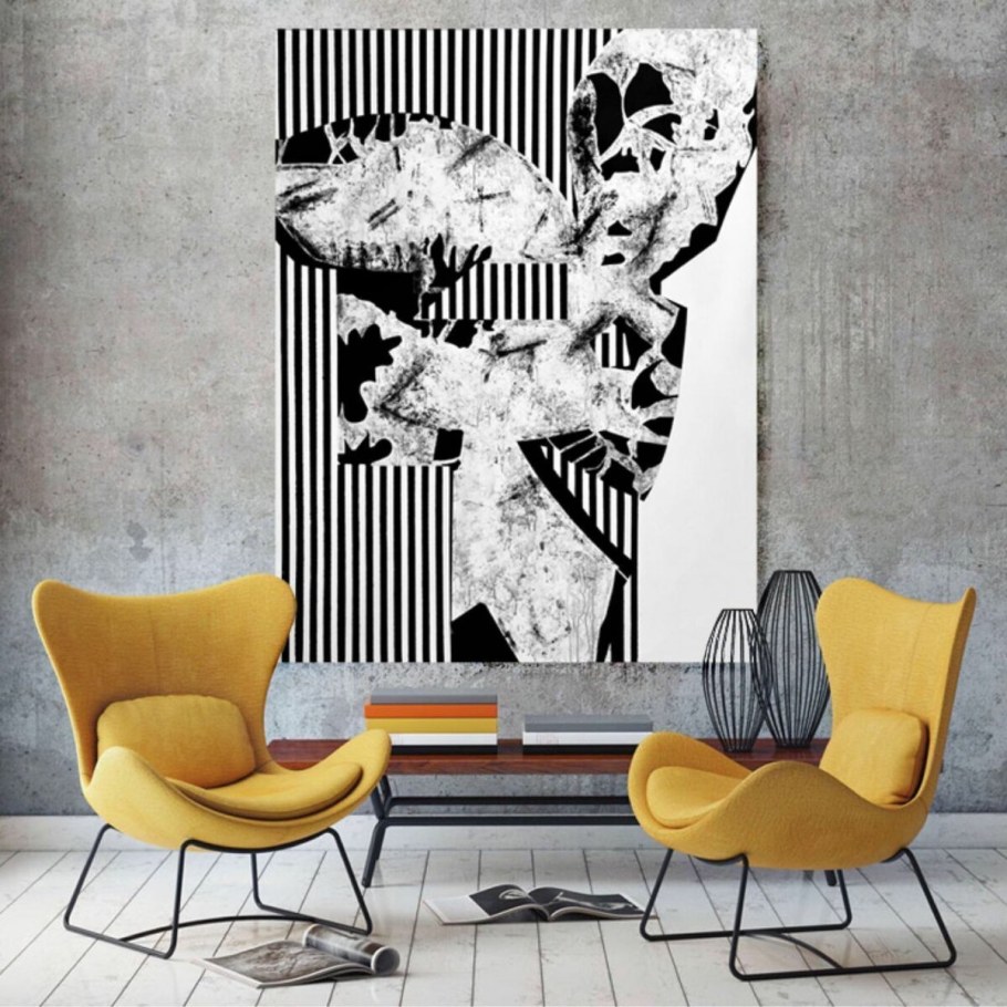 Абстрактные постеры для интерьера