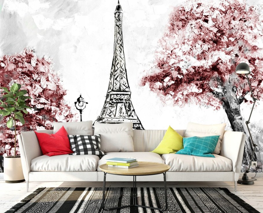 Фотообои в интерьере