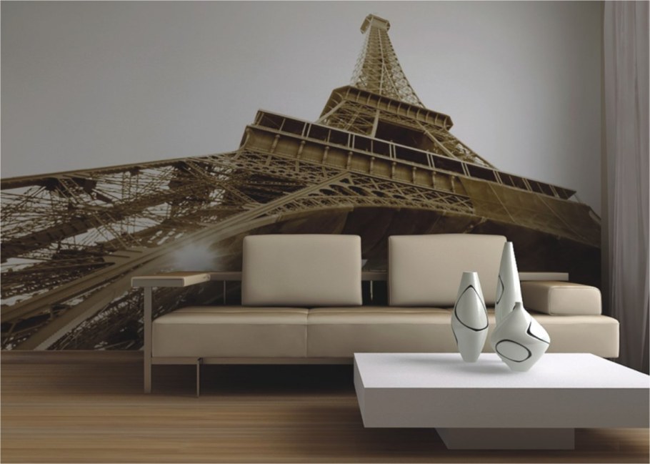 Объемные фотообои в интерьере